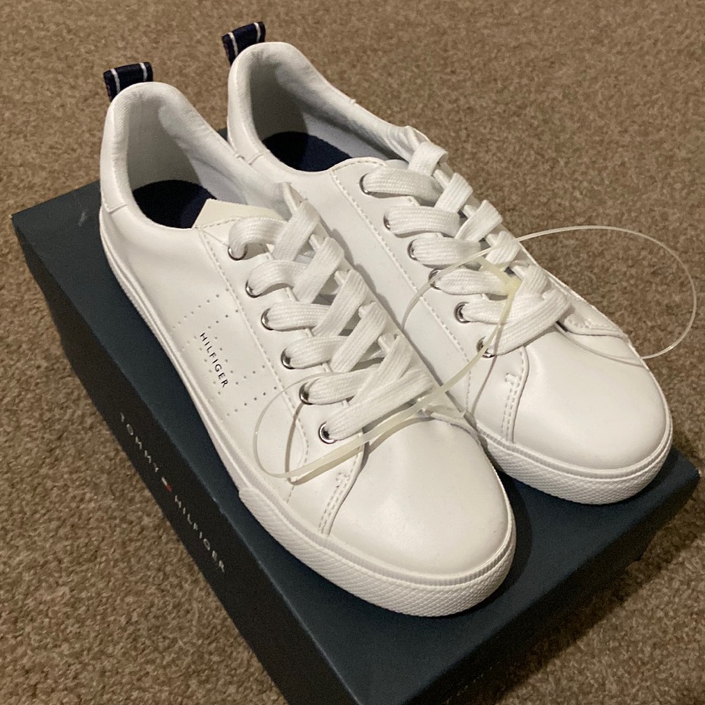 Tommy Hilfigier White Sneakers